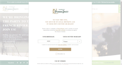 Desktop Screenshot of perrier-jouet.com